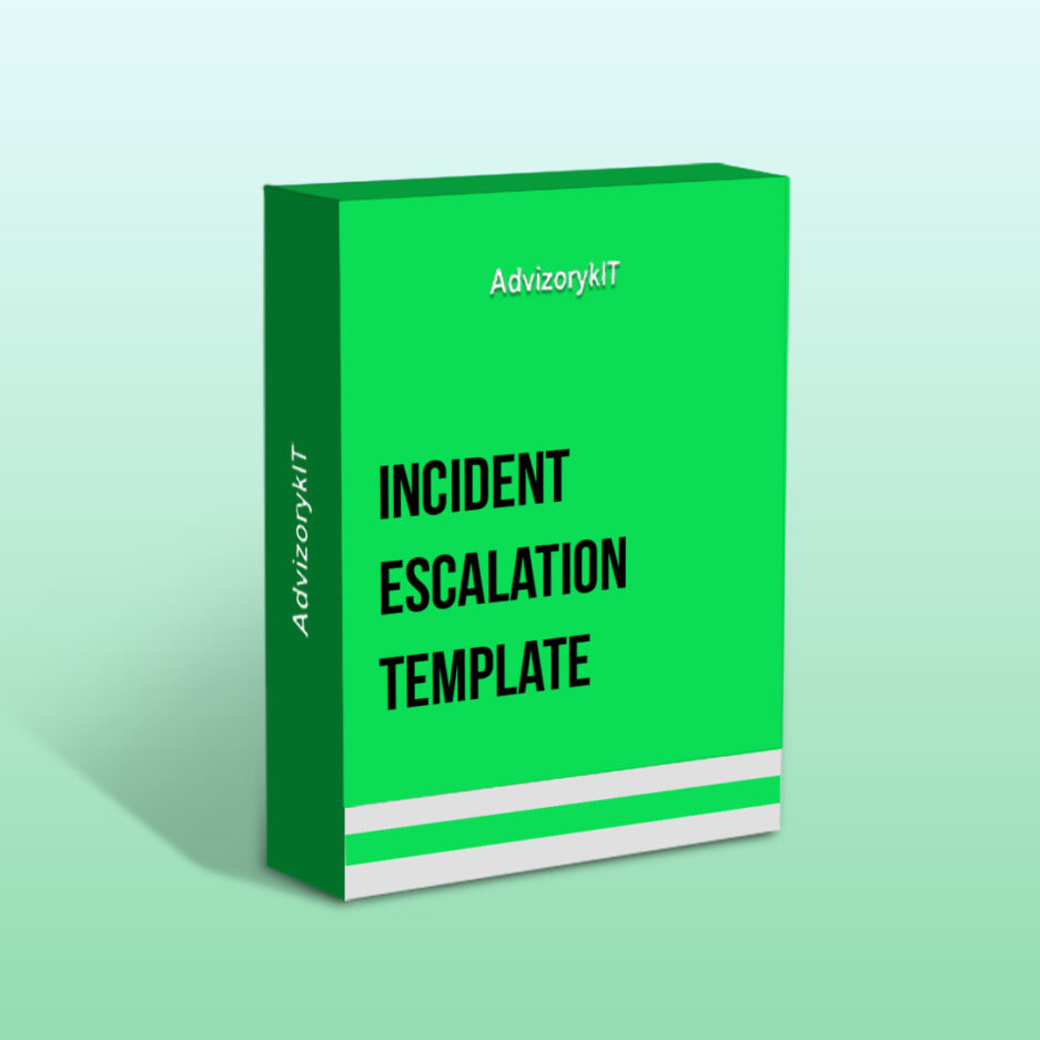 Incident Escalation Template