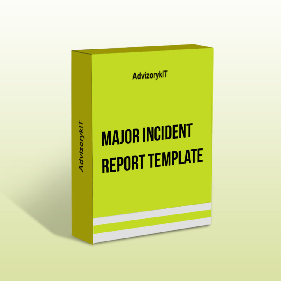 Major Incident Report Template