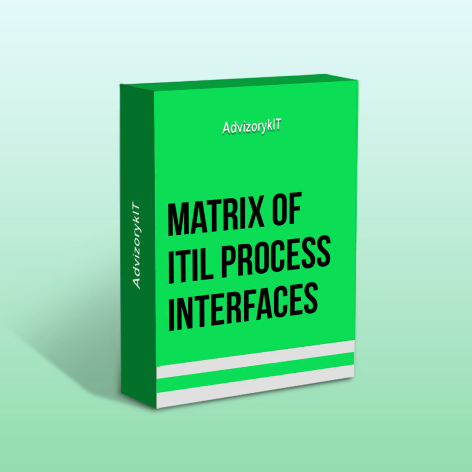 Matrix of ITIL Process Interfaces