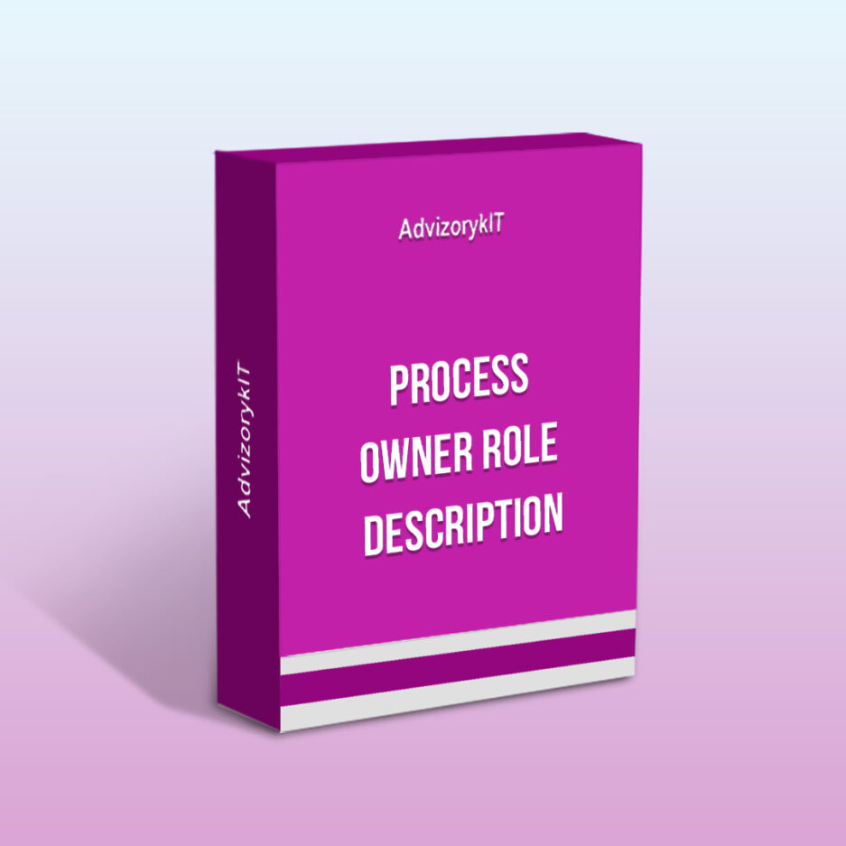 Process Owner Role Description