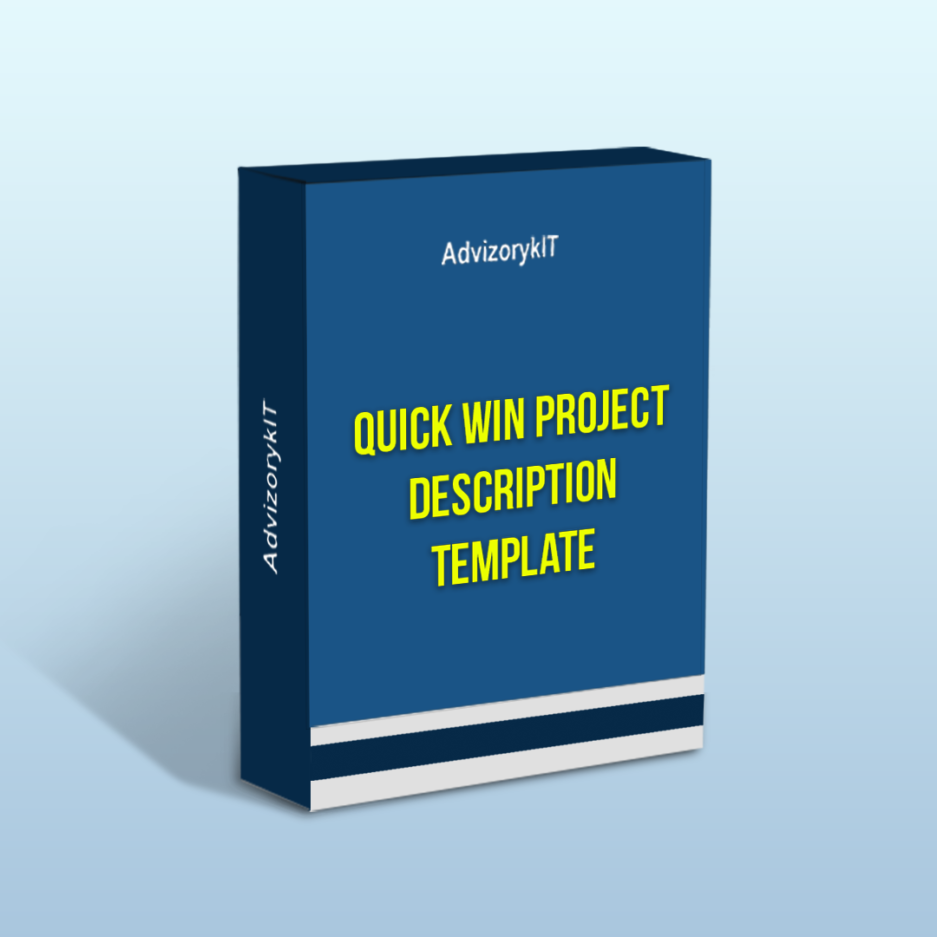 Quick Win Project Description Template