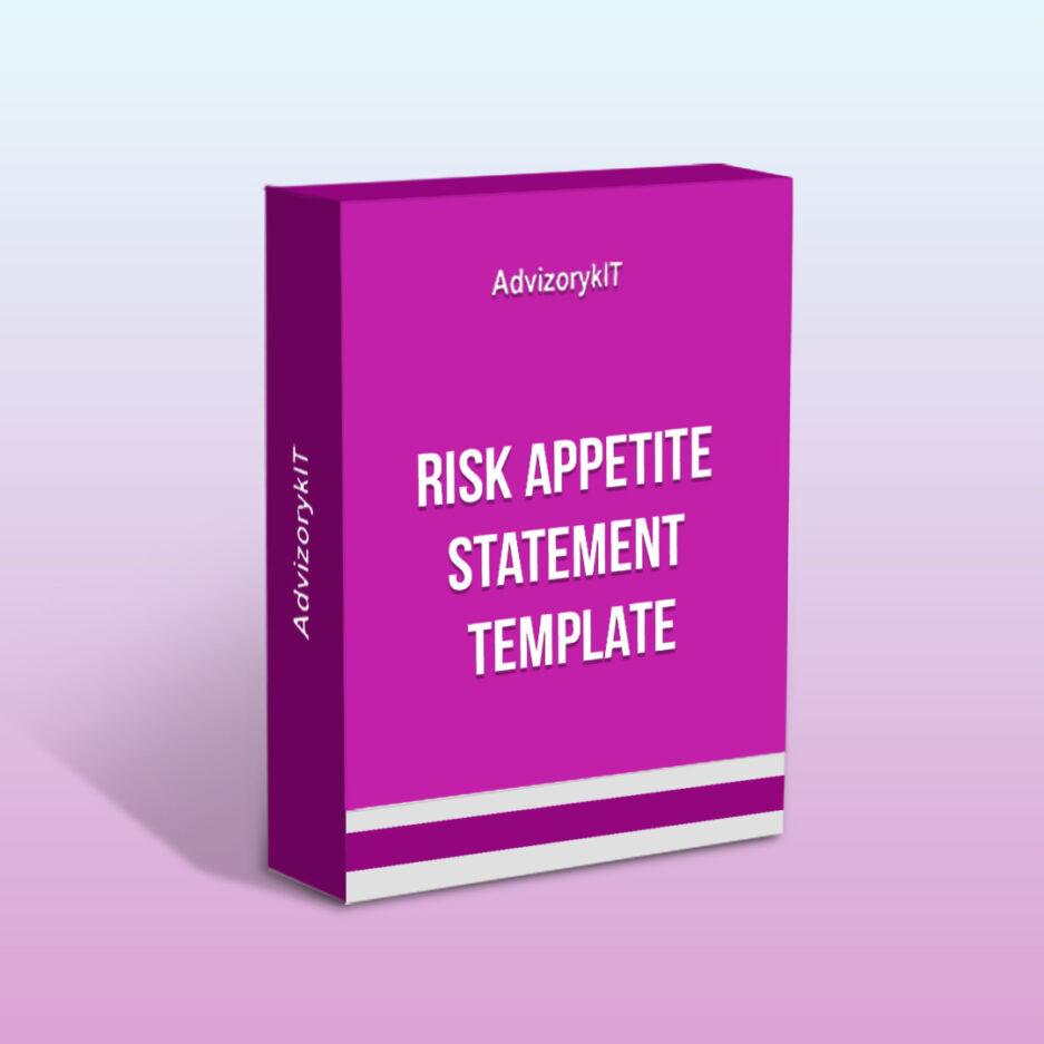 Risk Appetite Statement Template