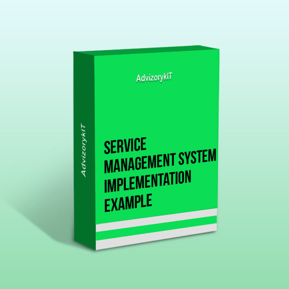 Service Management System Implementation Example