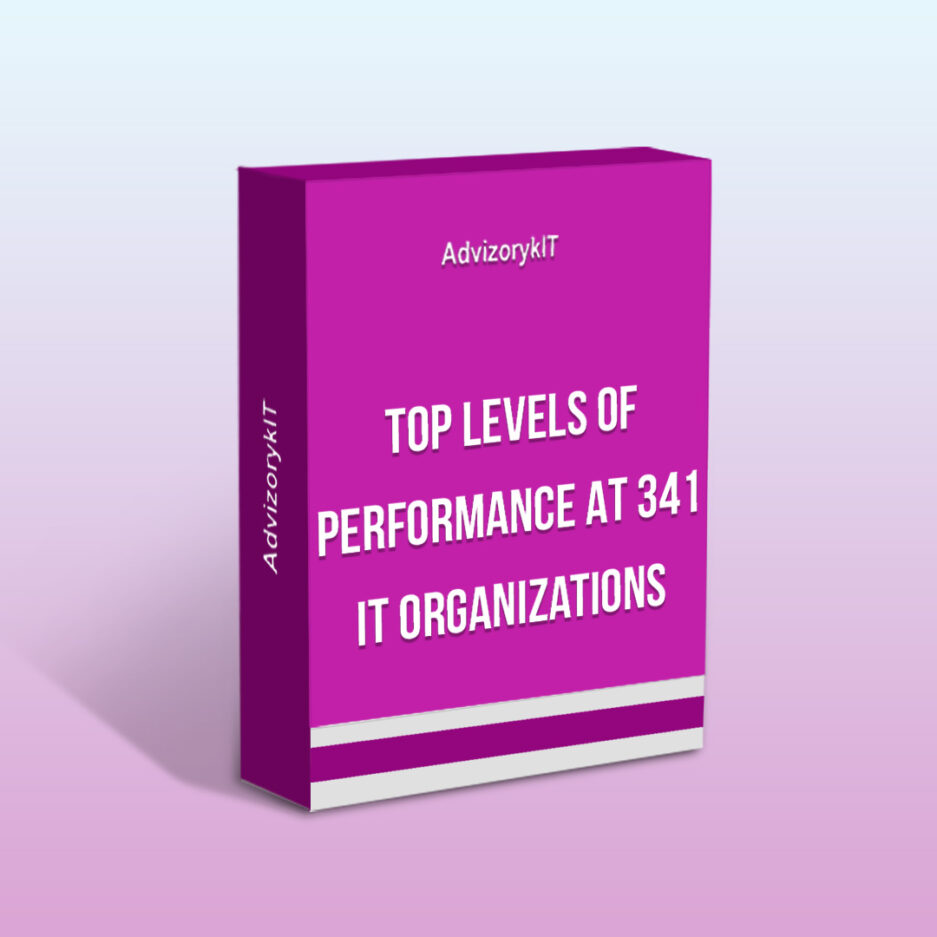 Top Levels Of Performance At 341 IT Organizations